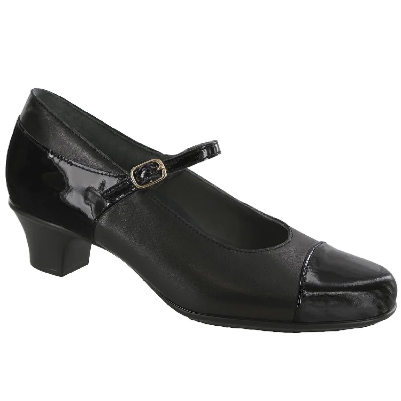 Isabel - Black/Black Patent