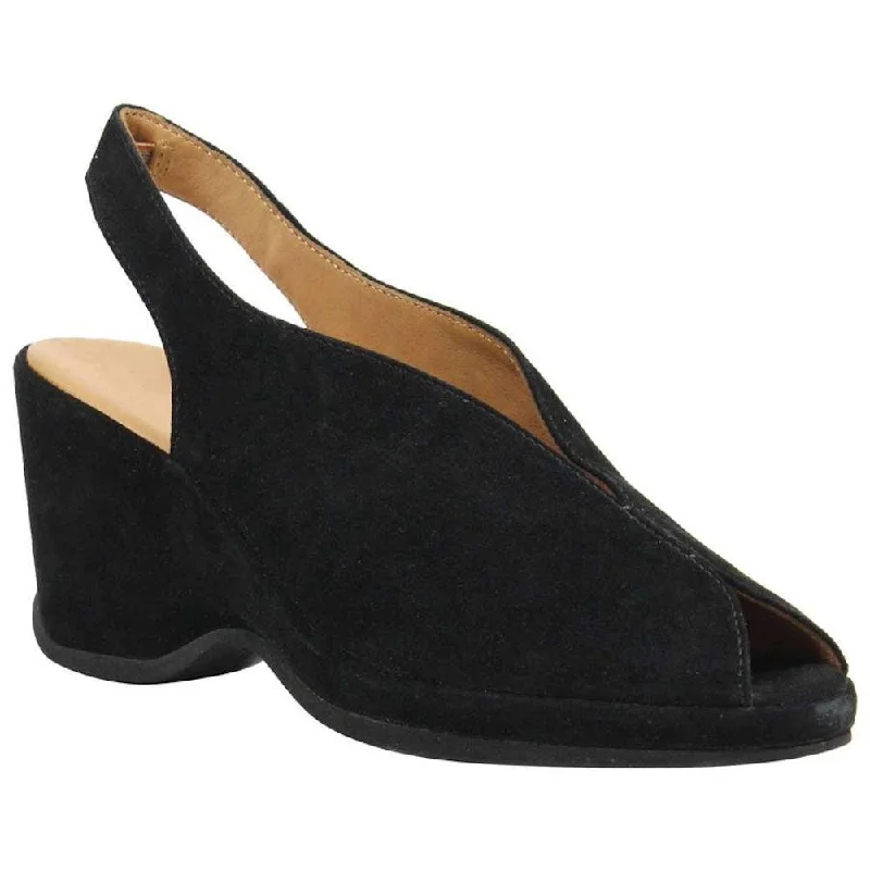 L'Amour Des Pieds Women's Odetta Black Suede