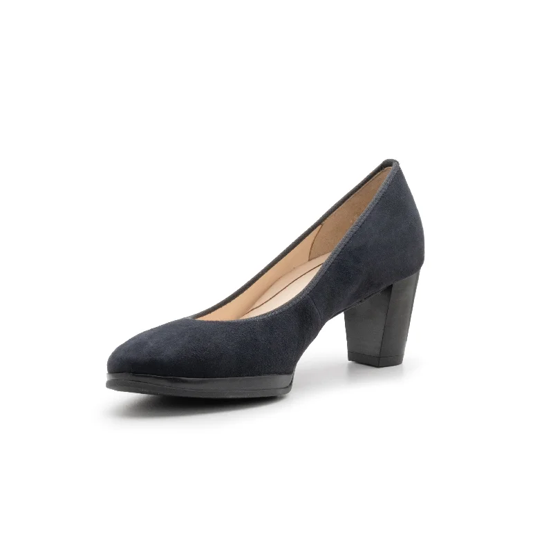 Ophelia - Navy Suede