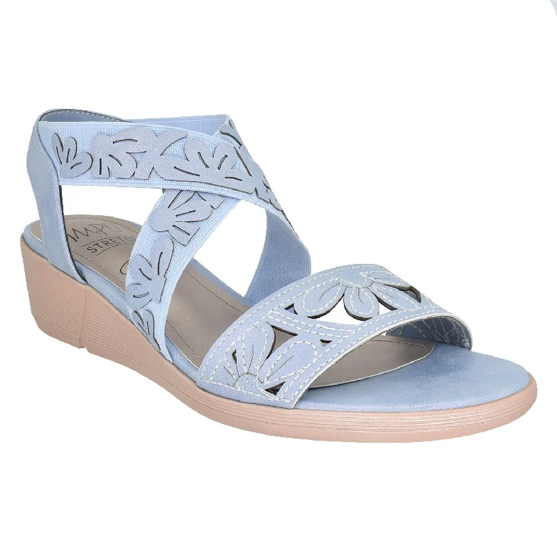 Rainey Laser Stretch Elastic Sandal