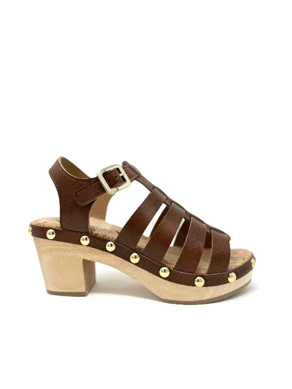 Sawyer Clog in Tan from Novacas