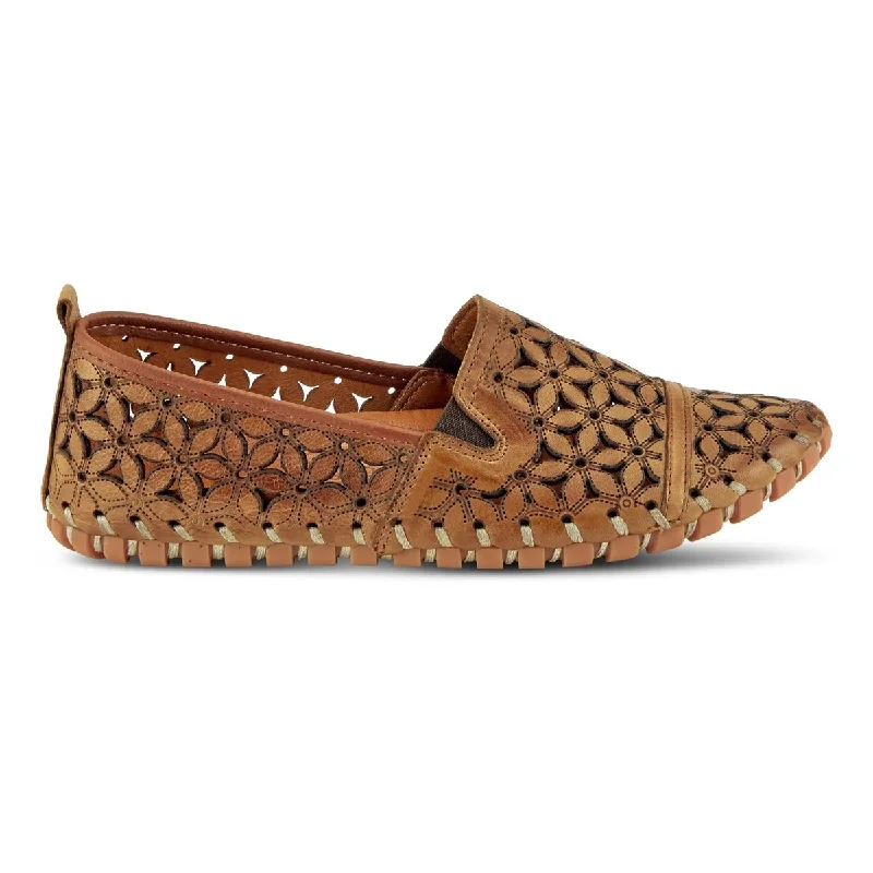 Spring Step Women's Fusaro Flowerflow Light Brown