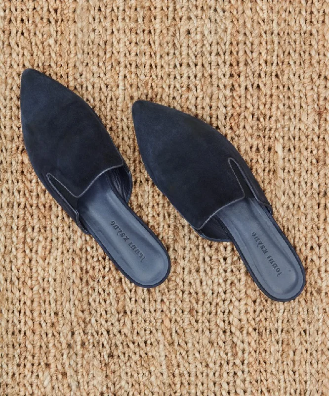 Suede Mule