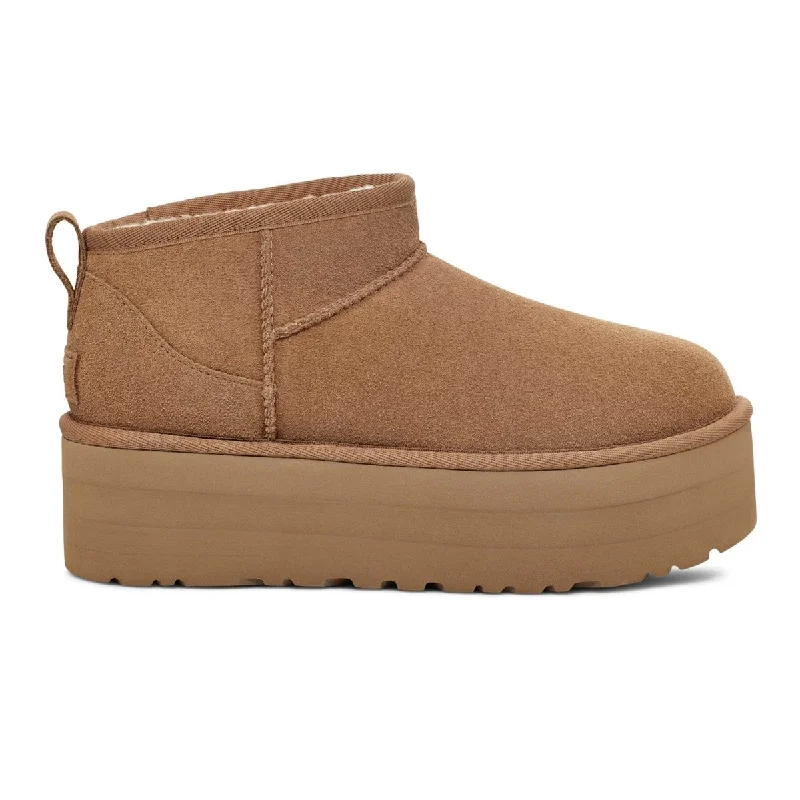 UGG Women's Classic Ultra Mini Platform Chestnut