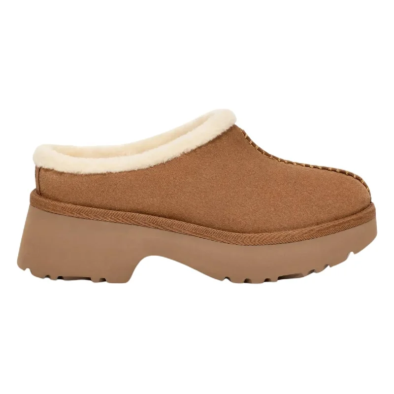 UGG Women's New Heights Cozy Clog Chestnut