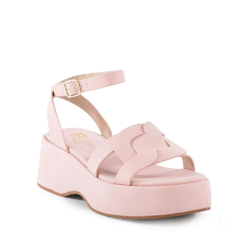 Up In The Clouds Sandal in Pink from BC Footwear