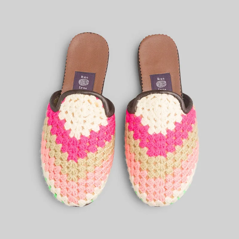 Women's Crochet Mule Size 9