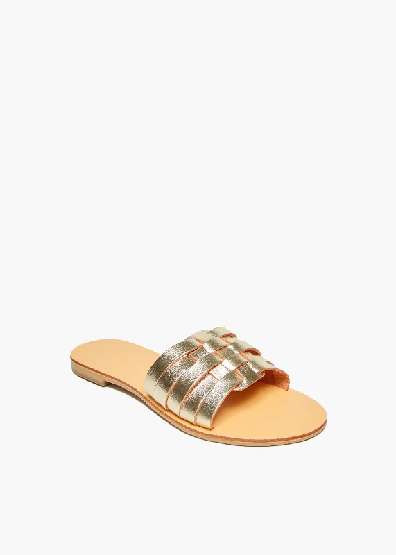 Xenia Vegetable Tanned Leather Sandal