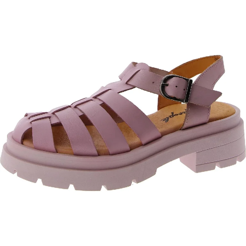 Statement Boots Offers Delaney Fisherman  Womens Leather Slinback Gladiator Sandals