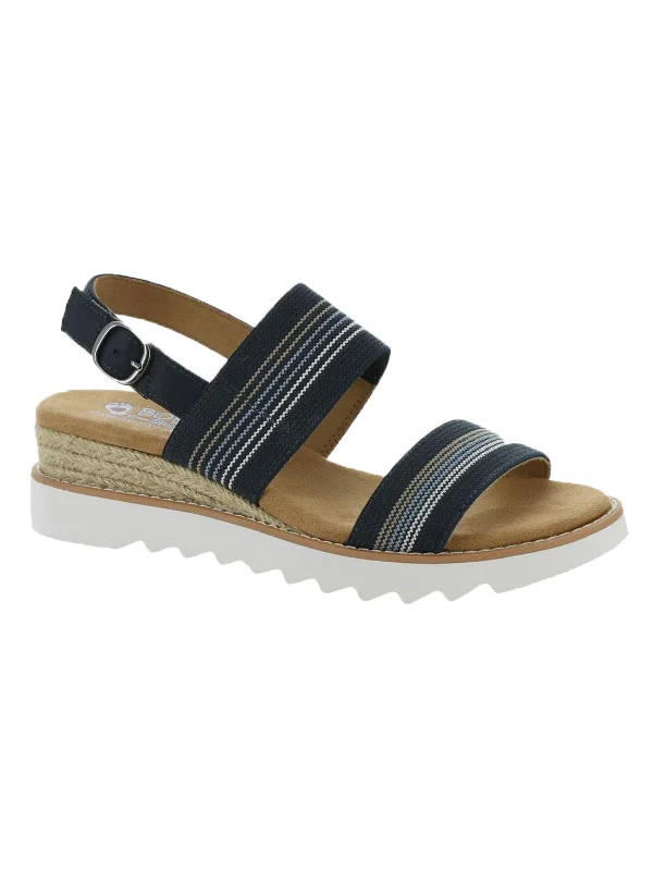 Supportive Shoes Offer Tea Time Womens Adjustable Open Toe Ankle Strap