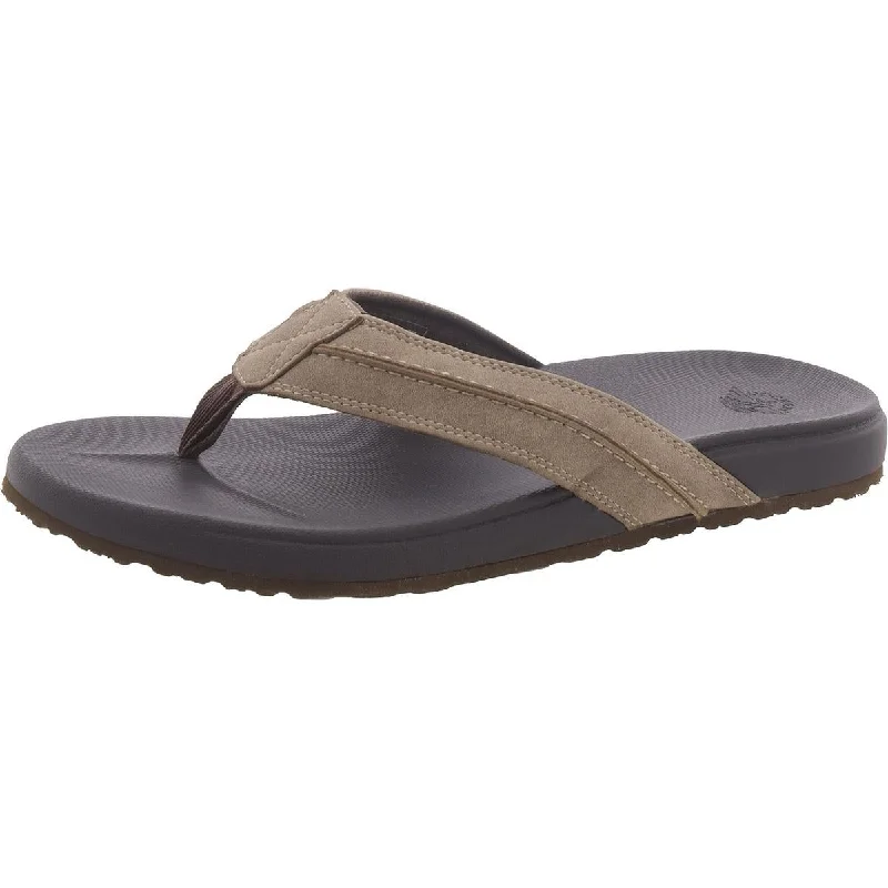 Flash Sale Fever Womens Faux Leather Slip On Flip-Flops