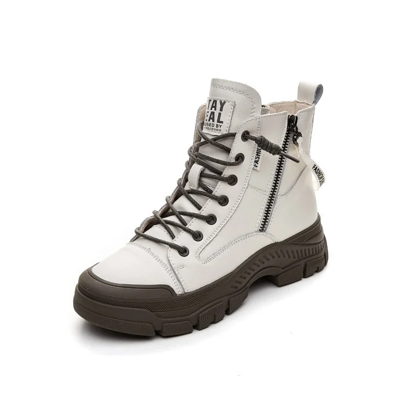 Hot Styles Genuine Leather Fashion Ankle Boots
