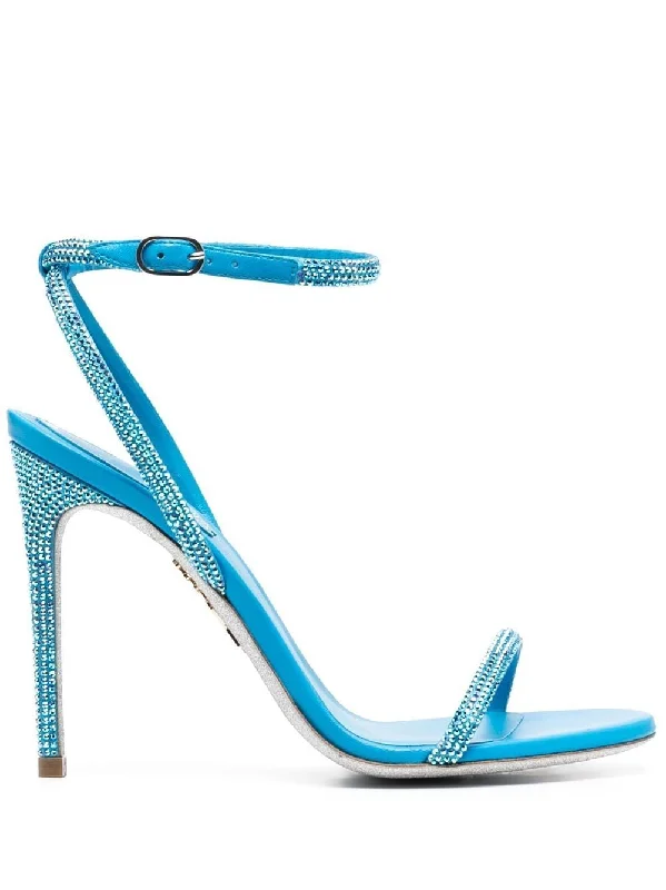 Weekend Exclusive Rene' Caovilla Women's Sandals Blue