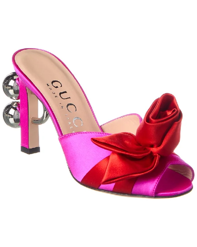 Polished Style Deals Gucci Satin Sandal